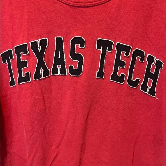 Forty Seven Red Texas Tech T-Shirt size Large - Picture 2 of 4